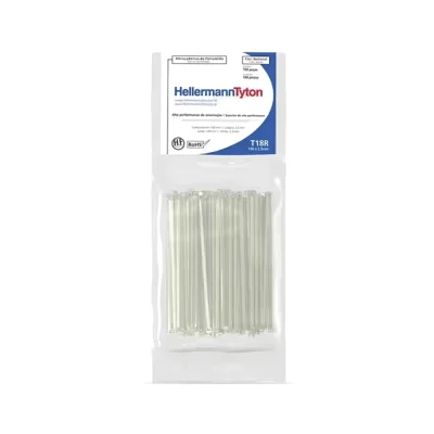 10850 - ABRACADEIRA HELLERMANN T 18R COM 100 NATURAL 2,5 X 100