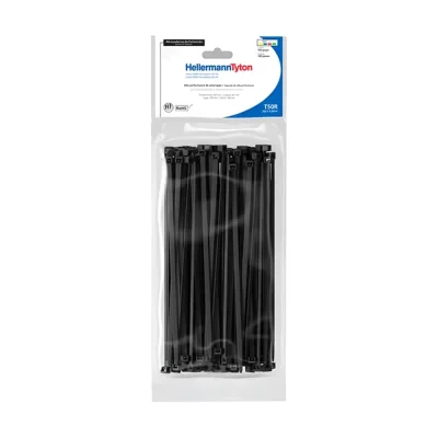 13268 - ABRACADEIRA HELLERMANN T 50R COM 200 PRETO 4,6 X 200