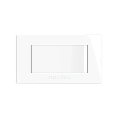 39839 - CONJUNTO ALUMBRA MOVEL PRO BRANCA 1 INTERRUPTOR SIMPLES