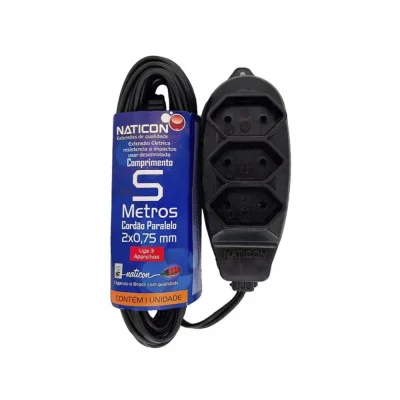 42031_EXTENSAO NATICON STAND PAR PTO 2X0,75 5,00M SAQ