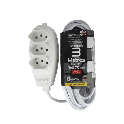 43889_EXTENSAO_NATICON_PP_BRANCO_3X0,75_2P+T_3M_SAQUINHO_COLORIDO