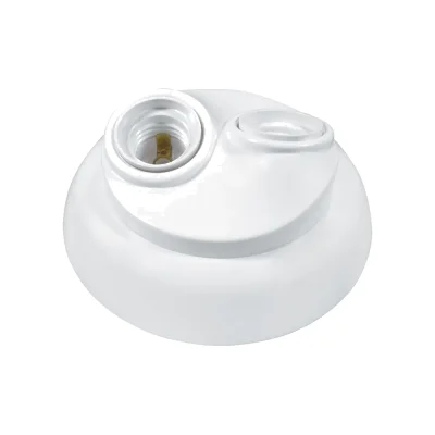 48357 - PLAFONIER PERLEX BRANCO 2 LAMPADAS E27