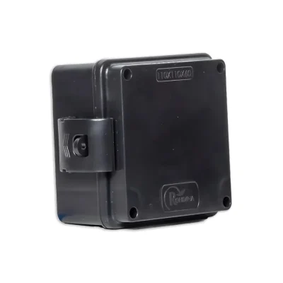 50117 - CAIXA ROHDBOX 110X110X60MM OPACA IP68 STANDARD PRETO